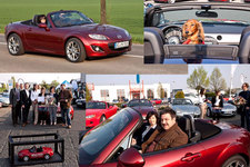 マツダ MX-ドイツで行われたマツダMX-5の90万台目車両納車セレモニー