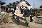 ブリヂストン、グループ従業員による東日本大震災被災地でのボランティア活動