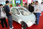 中国の電気自動車展示会。中国でも「超小型モビリティ」が流行りそう？