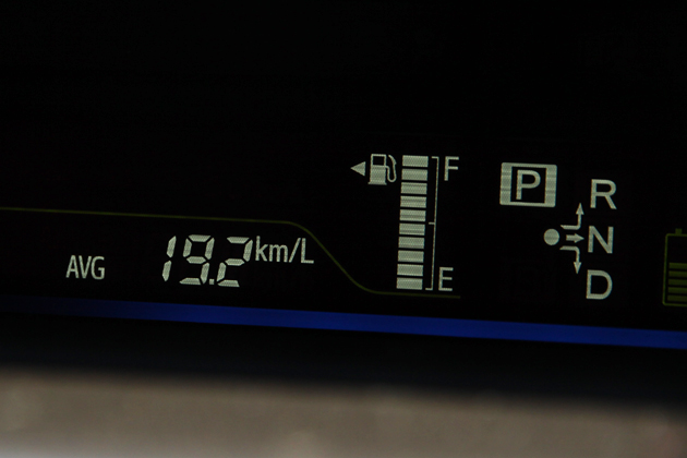 プリウスα 高速道路での燃費は「19.2km/L」！