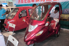 第7回 北京国際電動車・混同電動車展示会にて