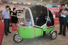 第7回 北京国際電動車・混同電動車展示会にて