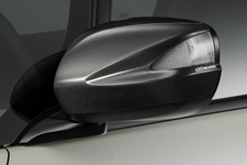 無限フィットハイブリッド「カーボンドアミラーカバー」