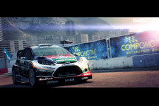 ラリーゲーム「DiRT 3」スクリーンショットより