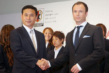 アウディジャパン アダム パスタナック氏と、なでしこジャパン佐々木監督