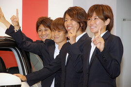 サッカー日本女子代表、なでしこジャパンのメンバーたち