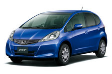 ホンダ フィット 10周年特別仕様車「13G・10th アニバーサリー」[アズールブルー・メタリック]