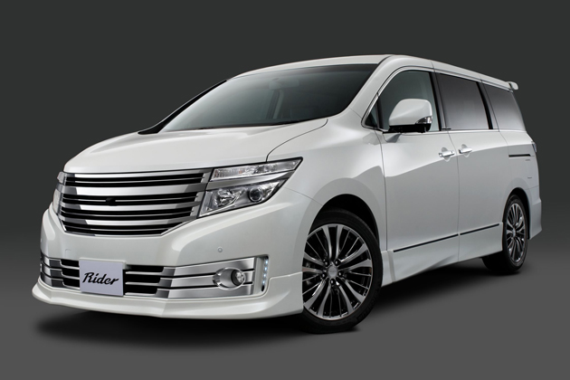 オーテックジャパン、300馬力のエルグランドなど「ライダー」に