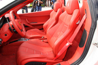 フェラーリ 458スパイダー フロントシート