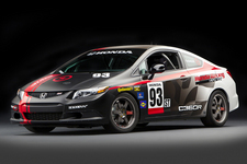 「シビックSiレース仕様モデル(Compass360 Racing HPD 2012 Civic Si 2dr Racecar)」[2011SEMAショー出展車]