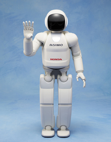 新型ASIMO (全身・片手上げ)