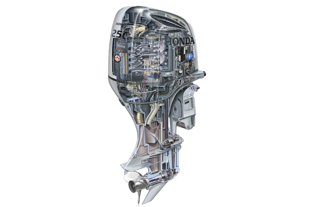 ホンダ、大型4ストローク船外機「BF250」を発売(画像ギャラリー ホンダ、大型4ストローク船外機「BF250」を発売(画像ギャラリー