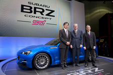 「SUBARU BRZ CONCEPT -STI-」[LAオートショー2011会場の模様]