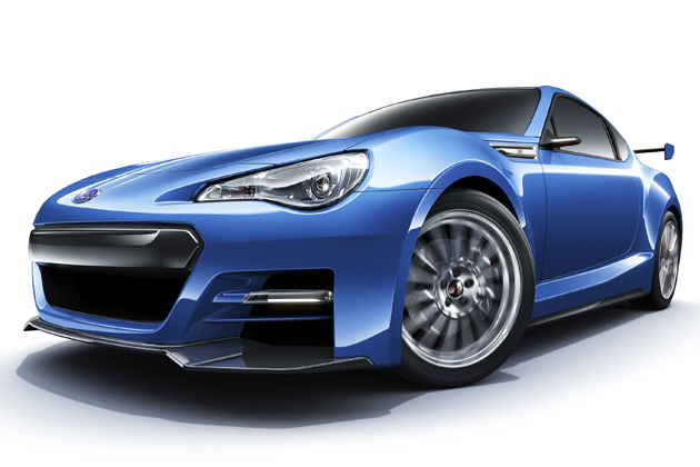 スバル FRスポーツ「BRZ」(市販予定車)コンセプトモデル『SUBARU BRZ CONCEPT -STI-』外観