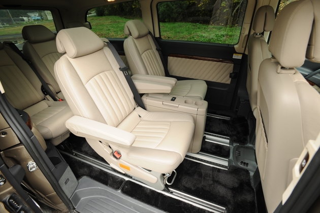 メルセデス・ベンツ V350L 試乗レポート／桂伸一(画像ギャラリー