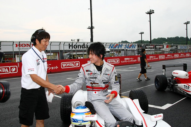 2011年 全日本F3チャンピオンの千代勝正選手