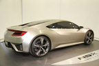 「ホンダ NSX コンセプト」リア～サイドセクション