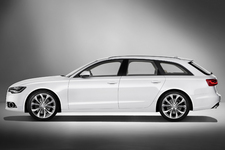 新型「Audi A6 Avant」[画像は欧州仕様車]　サイドビュー(左側面)