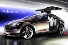 テスラモーターズ　2014年モデル「モデルX」