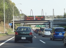 関越道下りの渋滞