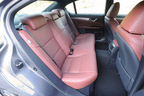 レクサス 新型GS350 Fスポーツ リアシート