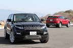 RANGE ROVER EVOQUE(レンジローバー イヴォーク)[左]とRANGE ROVER EVOQUE COUPE(レンジローバー イヴォーク クーペ)[右奥]　エクステリア　イメージ