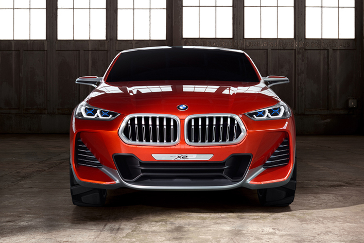 2016年9月に世界初公開されたBMW コンセプトX2
