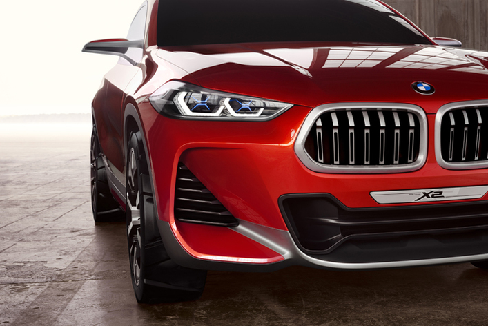2016年9月に世界初公開されたBMW コンセプトX2