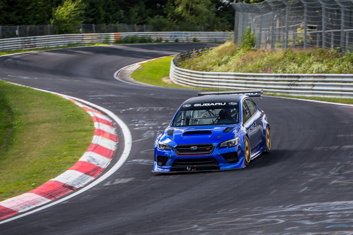 ニュル最速セダンの記録を樹立したスバル WRX STI タイプRA NBRスペシャル