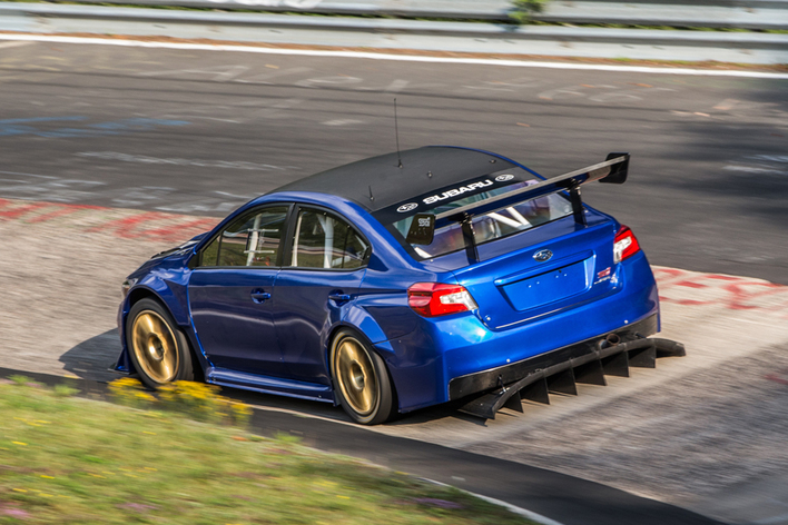 ニュル最速セダンの記録を樹立したスバル WRX STI タイプRA NBRスペシャル