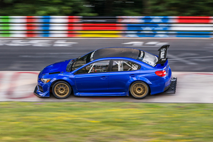 ニュル最速セダンの記録を樹立したスバル WRX STI タイプRA NBRスペシャル