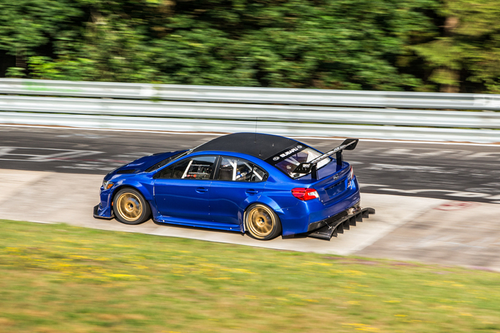 ニュル最速セダンの記録を樹立したスバル WRX STI タイプRA NBRスペシャル