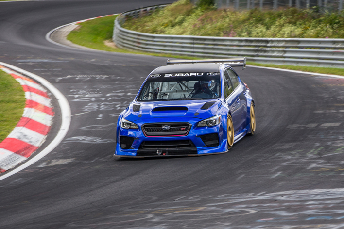 ニュル最速セダンの記録を樹立したスバル WRX STI タイプRA NBRスペシャル