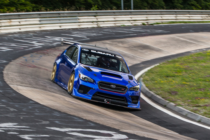 ニュル最速セダンの記録を樹立したスバル WRX STI タイプRA NBRスペシャル