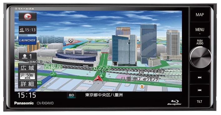 パナソニック ストラーダ CN-RE05D 180mm/2DIN/フルセグ/DVD再生 パナソニック ストラーダ CN-RE05D 180mm/2DIN/フルセグ/DVD再生