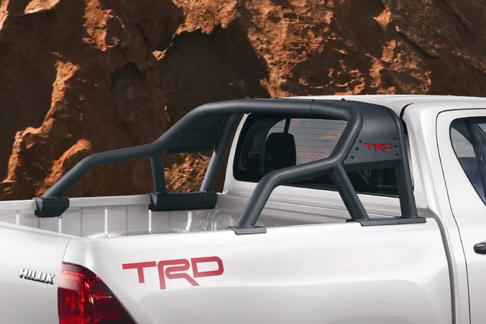 新型ハイラックスのtrdパーツがカッコよすぎる 荷台のキャノピーは12月に発売 画像ギャラリー No 6 業界先取り 業界ニュース 自動車ニュース22国産車から輸入車まで Mota