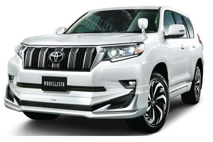 1/5まで値下げ中　ランドクルーザープラド モデリスタエアロキット-素地 12154822264.jpg