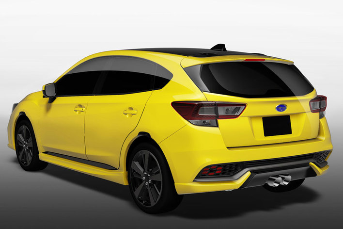 スバル インプレッサ フューチャースポーツコンセプト【東京モーターショー2017 出展車】