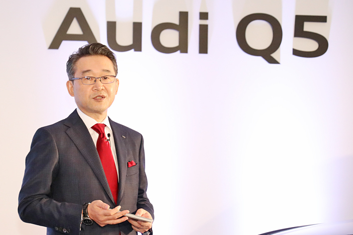 THE new Audi Q5 記者発表会