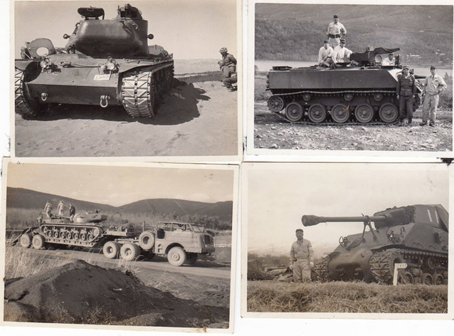 1960年前後の戦車、走行車の開発風景（ST1他）