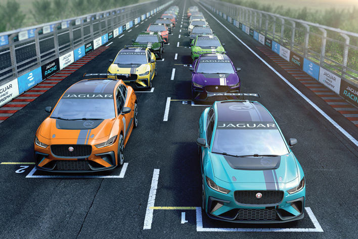 ジャガー　「I-PACEジャガー　「Jaguar I-PACE eTROPHY」