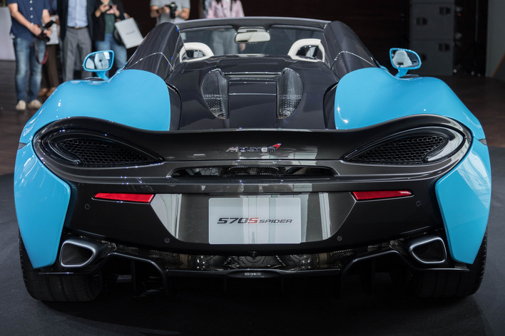 マクラーレン 570Sスパイダー ジャパンプレミア