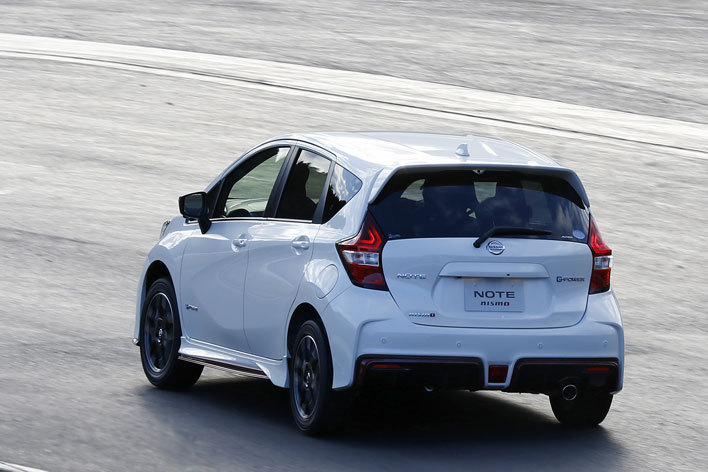 日産ノート e-POWER NISMO：走行イメージ