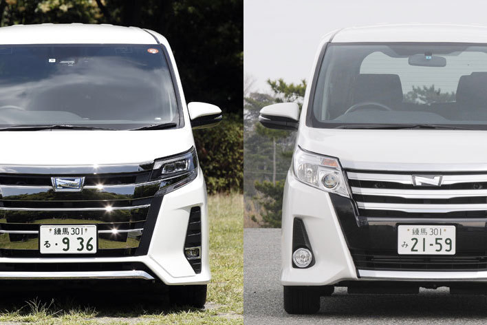 エッ トヨタ 新型ノアがヴォクシーに 親しみやすいデザインを大胆イメチェン 新旧モデルを画像で比較 業界先取り 業界ニュース 自動車ニュース21国産車から輸入車まで Mota