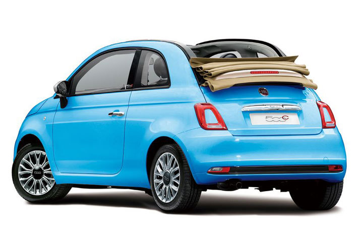 フィアット 500Cチエーロブル