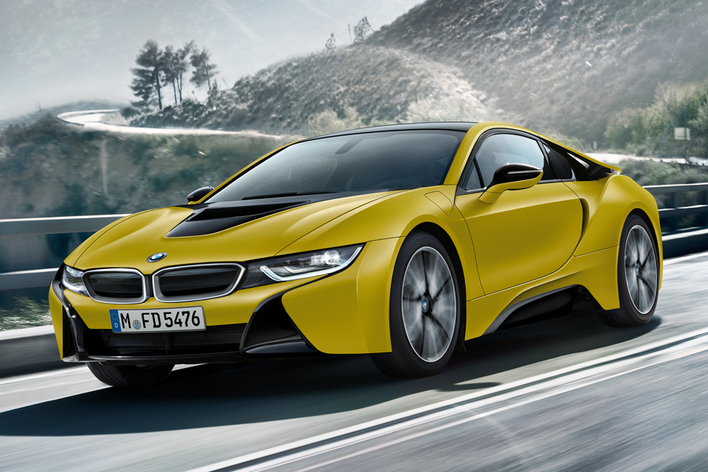 BMW i8 プロトニック・フローズン・イエロー