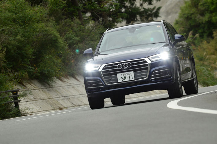 アウディ Q5 走行中イメージ