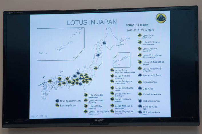 LOTUS NEW RANGE発表会