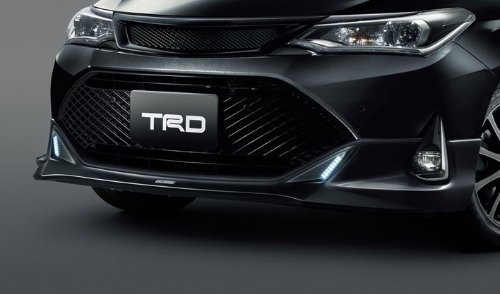 カローラ　アクシオ　フィールダ　１４０系　フロントスポイラー　TRD　生産終了品 カローラ アクシオ フィールダ 140系 フロントスポイラー TRD