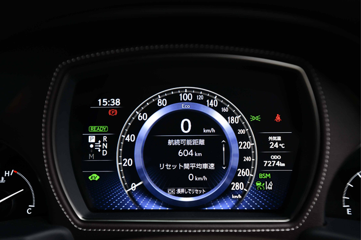 レクサス新型LS500h F SPORT インテリアカラー：フレアレッド